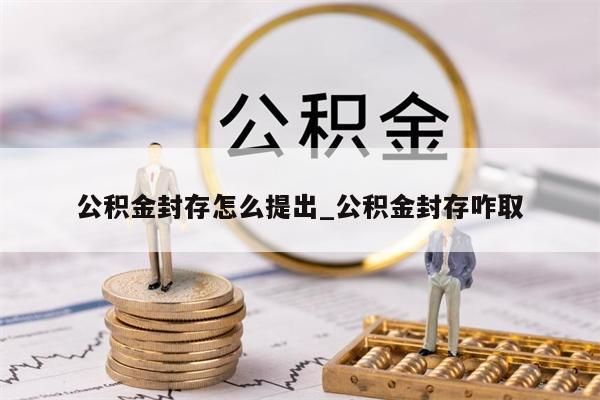 公积金封存怎么提出_公积金封存咋取